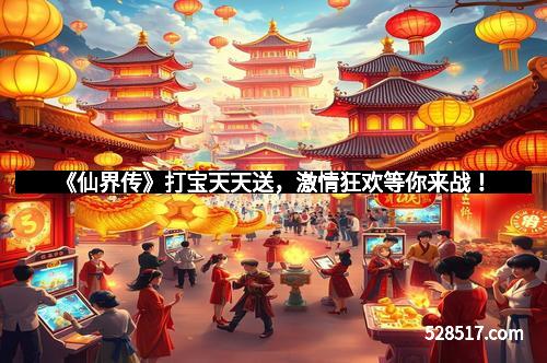 《仙界传》打宝天天送，激情狂欢等你来战！